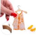 thumbnail image 4 of MOKKHNB 10Pcs Doll Hangers Wooden Miniature for Doll Clothes Simple Design Accessories, 4 of 8