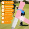 thumbnail image 2 of Uxcell Cinta de Agarre para Raqueta de Tenis Antideslizante Absorbente de Sudor Paquete de 4 para Pickleball/Raquetball/Bádminton Rosa Claro, 2 of 7