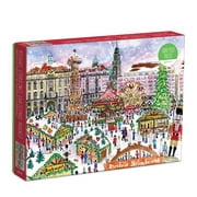 Michael Storrings Christmas Market in Dresden 1000 Piece Puzzle (Other)