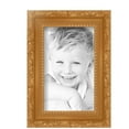 thumbnail image 2 of ArtToFrames 5" x 8" Bright Gold Picture Frame, 5x8 inch Gold Wood Poster Frame (WOM-4928), 5 Pack, 2 of 6