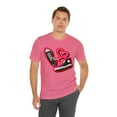 thumbnail image 4 of Valentines Day Shoestring Heart Sneaker Graphic Tee - Unisex 90s Converse, 4 of 8