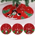 thumbnail image 3 of Falda de árbol de alce de Feliz Navidad, accesorio llamativo y Adorable para añadir ambiente festivo, 3 of 4