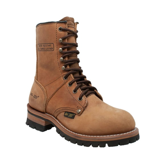 Women's 9" Logger Brown, Size - 8
