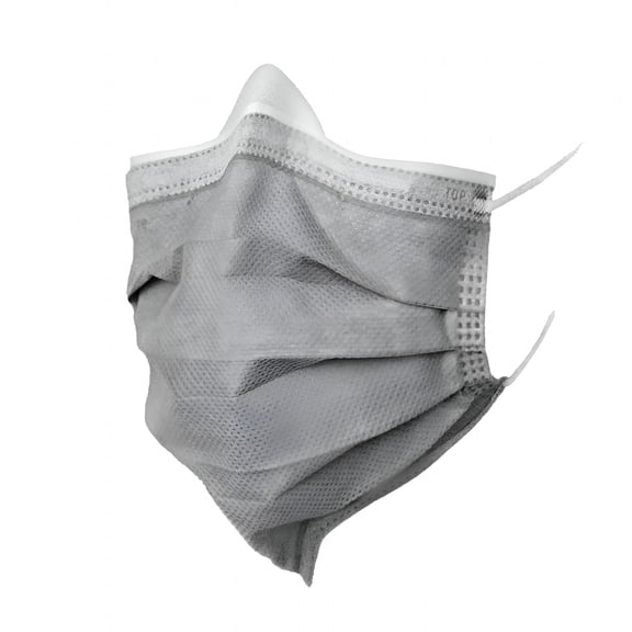 XIRQI BE2590 Cool Vibe Face Mask, Grey (Box of 50)