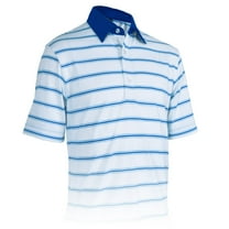 Monterey Club Men's Osage Stripe Texture Golf Polo Shirt #3624