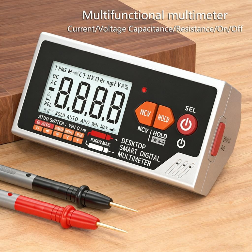 Advanced Handheld Digital Multimeter 5999 Counts Capacitance Resistance Tester Suitable For Wiring Specialists Home User