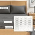 thumbnail image 5 of Great Bay Home Cotton Blend Flannel Sheet Set, Full, 4 Pieces, 5 of 6