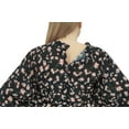 thumbnail image 6 of Bimba Moms Kimono Sleeve Floral Print Black Maxi Dress Maternity Kaftan-12, 6 of 6