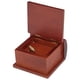 thumbnail image 4 of Caja de música con forma de libro de madera, Mini caja de música con mecanismo de cuerda, regalos, decoración del hogar, 4 of 14