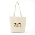 thumbnail image 6 of CafePress - Tiptoe Through The Tulips Tote Bag - Unisex Canvas Tote Bag, Beige, 1-Piece, 6 of 7