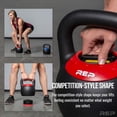 thumbnail image 4 of Juego de pesas rusas ajustables REP Fitness de 18,14 kg, 4 of 7