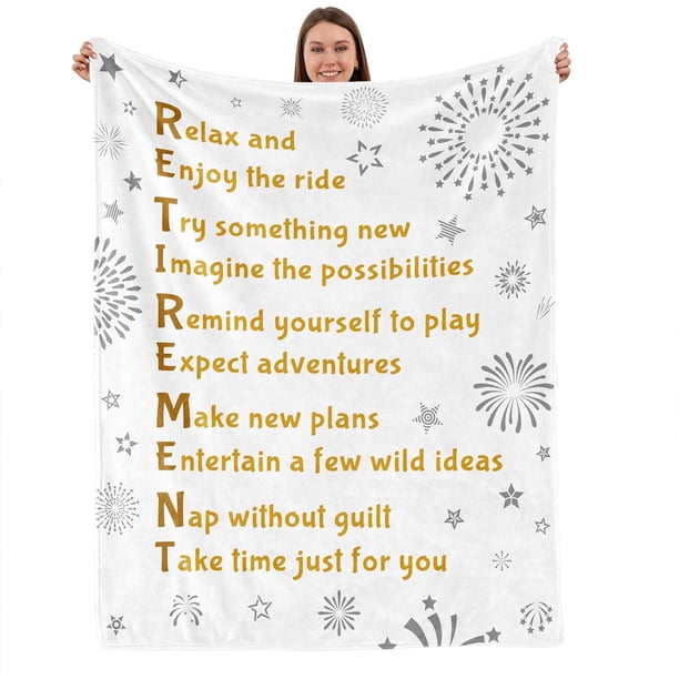 LHSHID Birthday Gifts for Grandma A Heartwarming Hug in a Blanket for Grandma Christmas Day Retirement Gifts for Grandma Blanket 60x80in