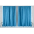 thumbnail image 5 of Solid Poplin Window Curtain or Photography Backdrop 58" Wide - Turquoise, 5 of 6