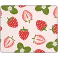 thumbnail image 1 of Tapis de Souris Fraise Antidérapant Fruits Rouges avec Feuilles Tapis de Souris de Jeu pour Ordinateurs Portables Compact 7.9 Pouces x 9.5 Pouces Taille Parfaite pour Bureau Ou Maison Ordinateurs Vibrant et Pratique, 1 of 6
