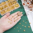 thumbnail image 3 of PH 1350pcs Flower Beads Caps 12 Styles Golden Spacer Bead Filigree Flower Cap Metal Spacer Bead Floral Shaped End Caps for Jewelry Making Supplies, 3 of 5
