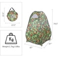 thumbnail image 6 of Pop Up Shower Changing Room Privacy Tent, Instant Portable Outdoor Shower Tent, Camp Toilet, Rain Shelter for Camping & Beach Lightweight & Sturdy, Easy Set Up, Foldable,with Carry Bag, 6 of 18