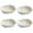 Beige, variant on 4Pcs Salad Bowl Wheat Straw Pasta Bowls Lightweight Food Serving Bowls Party Snack Dish for Soup,5.71" x 5.71" x 1.38"