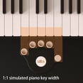 thumbnail image 3 of Entrenadores de dedos de Piano para principiantes herramientas de entrenamiento de Ehuebsd fuerza correctores de dedos suaves Teclado de Piano, 3 of 9