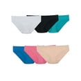 thumbnail image 1 of Fruit Of The Loom Culotte Bikini en Microfibre pour Femmes, Lot de 6, 4, Assorti, 1 of 1