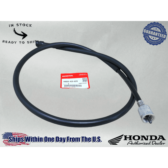 Honda OEM Speedometer Speedo Cable CB CJ CX GL XL SL MT XR 44830-425-870