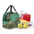 thumbnail image 5 of Gaeub Retro Birds Print Lunch Bag Lunch Box for Women Men,Reusable Insulated Lunch Bags for Adults,Leakproof Cooler Lunch Tote Bag, Large Capacity for Work Travel Picnic, 5 of 8