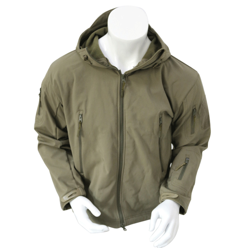 Men's Army Outdoor Military Special Ops Softshell Tactical Hooded