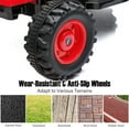 thumbnail image 4 of CazToi 12V 35W Dual Motors Ride On Tractor with Trailer  for Kids Gift for Boys Girls, 4 of 9