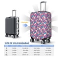 thumbnail image 5 of Picia colorful Skull flower Luggage Protector Cover Thicken Suitcase Protector Cover Fit 18-32 Inch Luggage-X-Large, 5 of 9