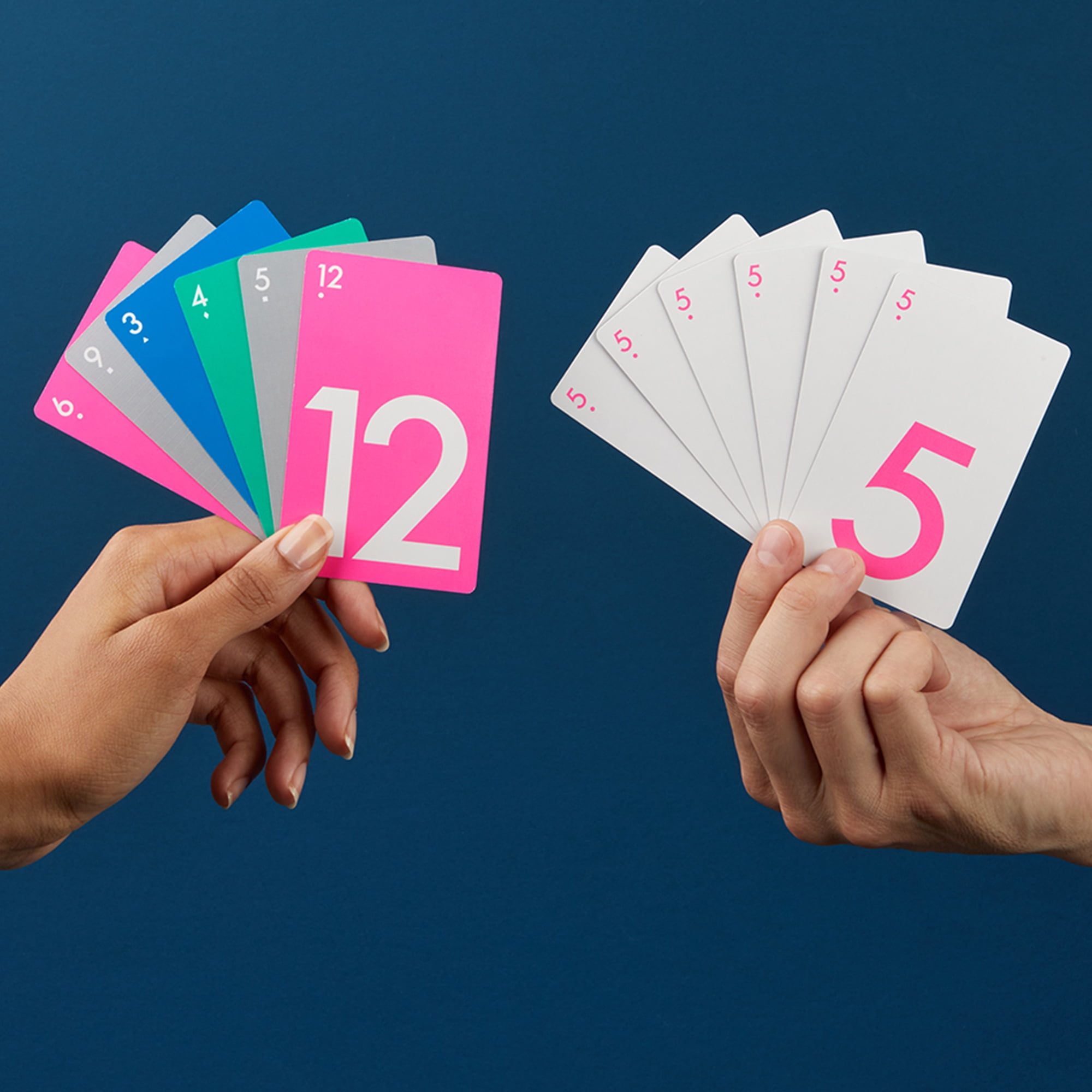 Fives Family Card Game for Ages 8+, from Asmodee