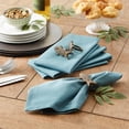 thumbnail image 5 of Smoke Blue Napkin (Set of 6), 5 of 7