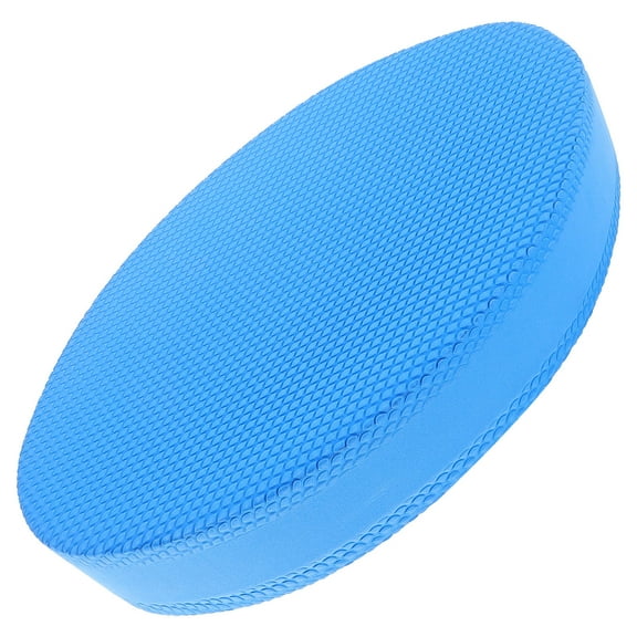 YSNOOWE Exercise Balance Board Tpe Balancing Pad Blue 1Set For Home Fitness Gym Stability Trainer 11x6.7x2.4in