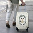 thumbnail image 4 of Travel Luggage Cover Suitcase Protector Fits 18-32 Inch Luggage Wheel Covers Patterned Travel Related Items Flower Luggage Protector Elastic Luggage Anti-scratch Suitcase Cover XL, 4 of 6