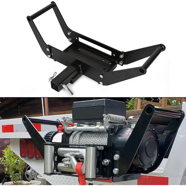 Universal ATV/Utility Winch Mounting Plate 3500 LB Free Shipping 