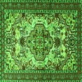 thumbnail image 1 of Ahgly Company Indoor Square Persian Green Traditional Area Rugs, 8' Square, 1 of 1