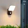 thumbnail image 5 of Lámpara de Pared Exterior IP65, Impermeable, para Valla de Jardín, Pared Exterior, Pasillo, Iluminación de Carretera con Sensor de Movimiento, Lámpara de Pared LED., 5 of 5