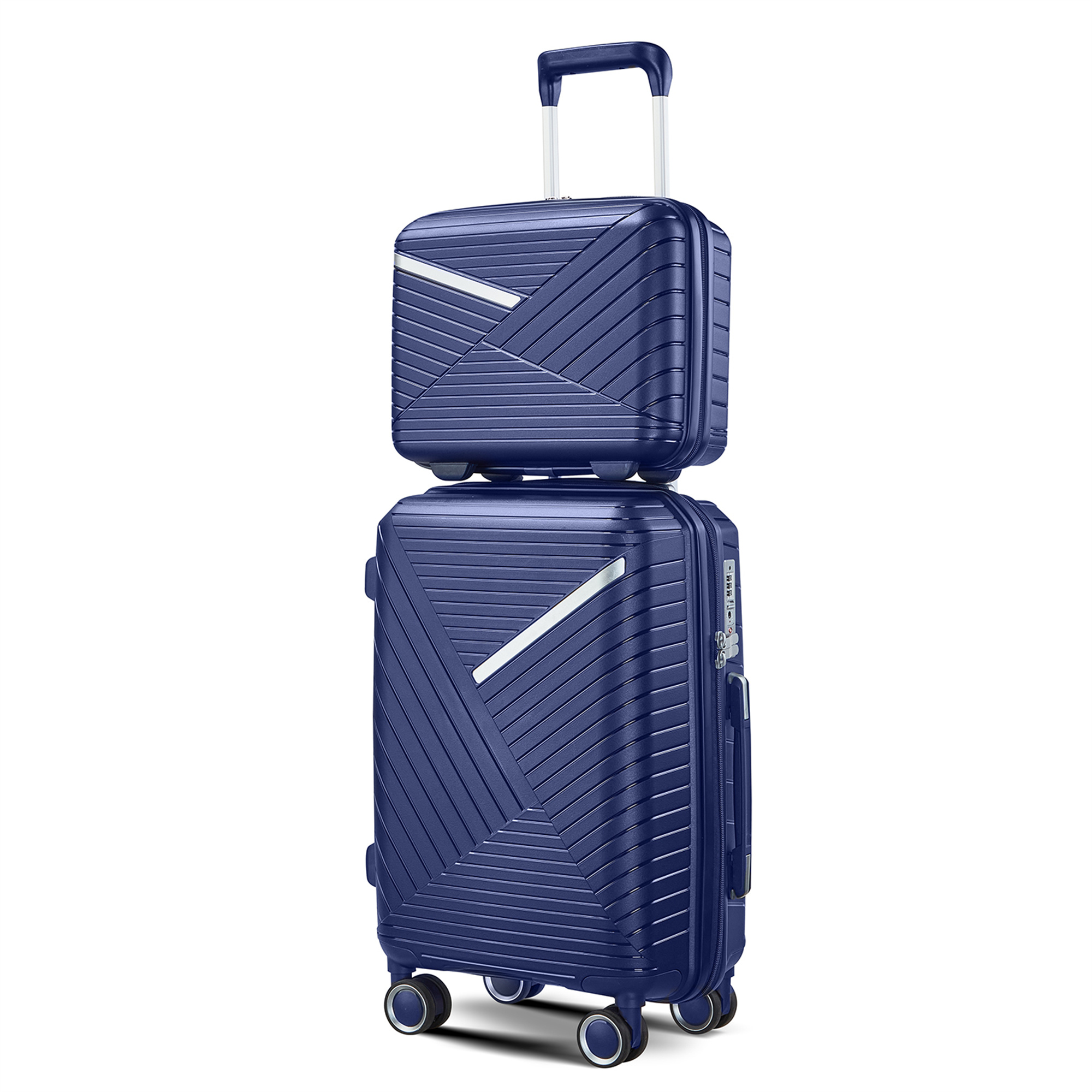 Aukfa Expandable Hardside 4-Piece Luggage Travel Set