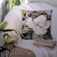 thumbnail image 3 of Carolines Treasures 8002PW1414 Flower - Magnolia Decorative Canvas Fabric Pillow, 14Hx14W, multicolor, 3 of 4