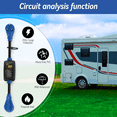 thumbnail image 4 of HFLRZZ RV Surge Protector 30 Amp with Grip Handles, Smart Circuit Analyzer Power Guard for RV, Camper, Trailer, Truck, Motorboat, Yacht, Mobilhome with Blue LED Indicator Light, 4 of 7