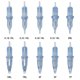 thumbnail image 3 of DDQ-aguja de tatuaje desechable azul, cartuchos redondos de maquillaje semipermanente, profesional para tatuaje, cejas y labios, 10 unids/lote por caja, 3 of 4