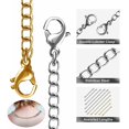 thumbnail image 2 of Durable Extender /safety Chain Extender 6'' Jewelry Accessories Necklace Bracelet Lobster, 2 of 5