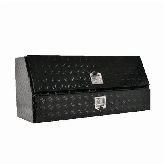 48x18x21 Inch Aluminum Truck Bed Tool Box Underbody Storage w/ Drawer&Lock