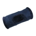 thumbnail image 1 of Cat Tunnel Running Kittens Tienda con 1 Play Ball Construido en papel arrugado Training Azul oscuro jinwen túneles plegables para gatos, 1 of 8