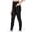 Black, variant on Coerni Girls Leggings with Pockets Kids High Waist Athletic Yoga Dance Pants Full Length Pull-On Pants Running Sports Cheer Leggings