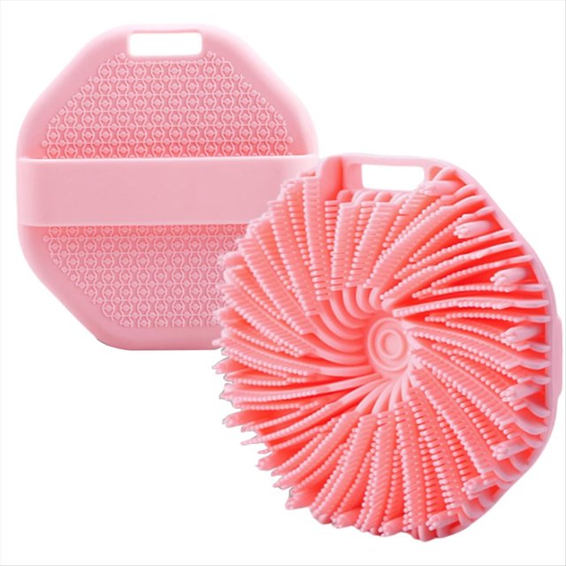 Cepillo Corporal de Silicona para Baño. Exfoliación Eficaz en la Ducha y Masaje Suave.
