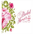 thumbnail image 3 of Bridal Shower Duvet Cover Set, Shabby Form Flowers Roses Buds and Leaves Art Print, Decorative 2 Piece Bedding Set with 1 Pillow Shams, Twin Size, Pale Pink Hot Pink, by Ambesonne, 3 of 3