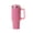 40oz Pink, variant on YUJING SUPERLIFE 40 Oz Rhinestone Tumbler with Handle and Flip Straw, Insulated Stainless Steel Glitter Tumbler, Leak Proof Bling Travel Cup for Women, Silver