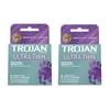 2 Pack - Trojan Condoms Ultra Thin Lubricated Latex 3 Each