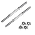 thumbnail image 1 of Par de Mancuernas Cromadas Xtreme Life Ajustables para Entrenamiento Gym plateado DPMCMC220001, 1 of 7