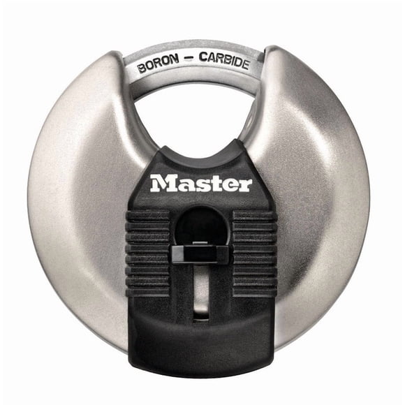 Disco de bloqueo Padlock Master Lock con rodamiento de bolas de acero, 3,8 cm