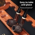 thumbnail image 6 of Wooden Tobacco Pipe Display Stand for Organizing Pipes in Home Decor, 6 of 9
